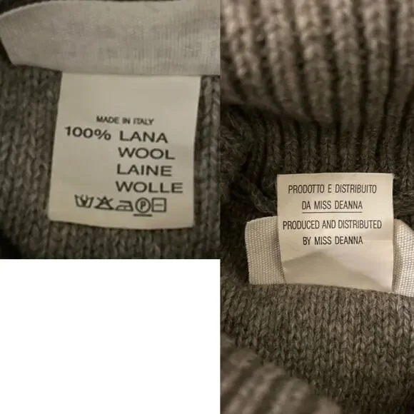 Maison Margiela Wool Turtleneck Dickey – Vintage Early 2000s